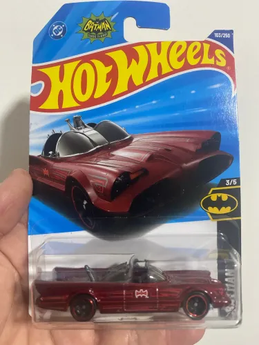 Hot Wheels - Batman Tv Series Vermelho