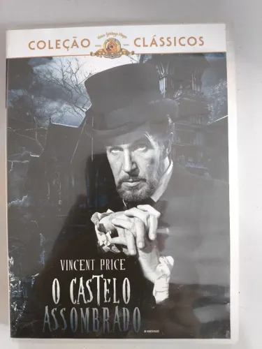DVD O Castelo Assombrado - Vincent Price - Coleção Clássicos