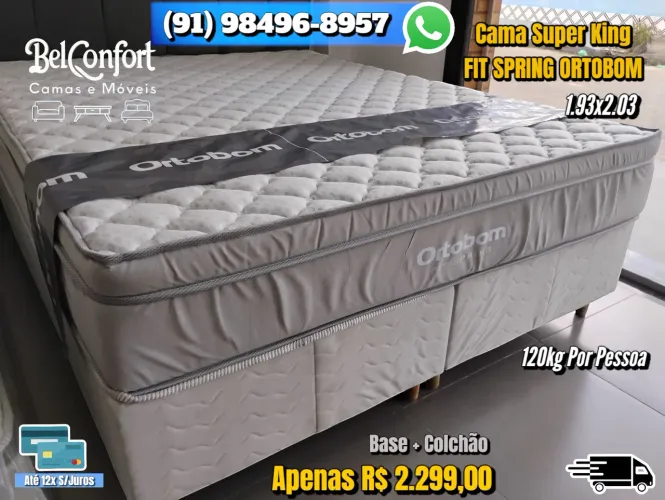 CAMA SUPER KING ORTOBOM