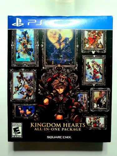 KINGDOM HEARTS ALL IN ONE PACKAGE COLETÂNEA COMPLETA PS4 e PS5 RARIDADE PACK NOVO LACRADO 