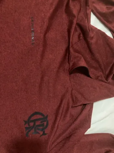 Casaco com capuz  Flamengo Vermelho