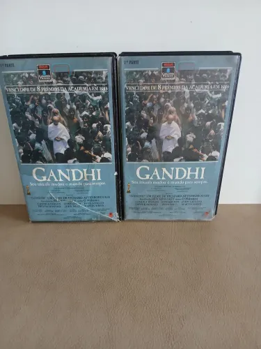 Gandhi - Filme Clássico em VHS