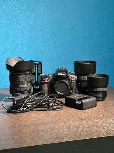 Nikon D750 - DSLR FULL FRAME (CÂMERA + 3 LENTES) - R$ 6.000