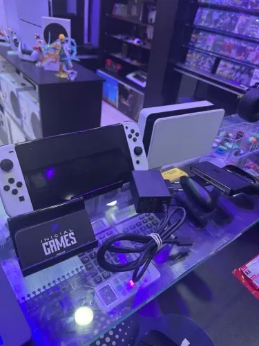 Nintendo switch oled desbloqueado com garantia 