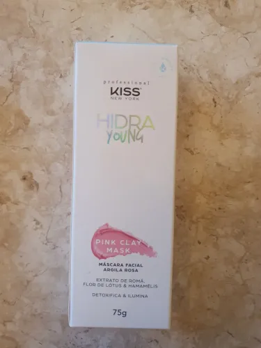 Máscara Facial Argila Rosa Hidra Young 75g Kiss New York