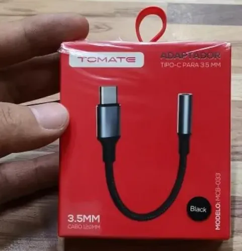 Adaptador de Audio Tipo C Para Jack P2 stereo Tomate MCB-033