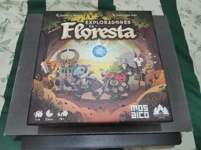 Jogo de tabuleiro Exploradores da Floresta