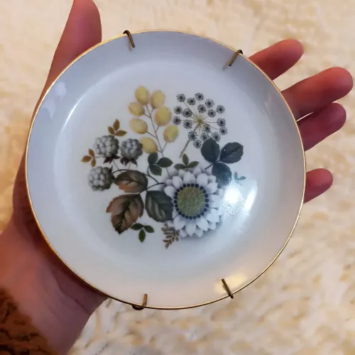 Lindo prato de porcelana portuguesa Vista Alegre