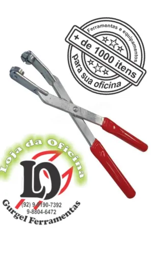 Alicate p/ abracadeira elasticas (perfil chato mangote ) de arrefec e ar cond. - Raven