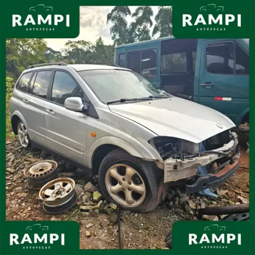 Sucata Ssangyong Kyron 2011 2.0 Diesel 4x4 Automática 141cv