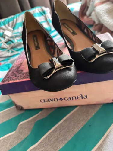 Sapato Cravo e Canela 