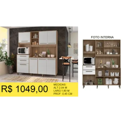 KIT DE COZINHA A PRONTA-ENTREGA