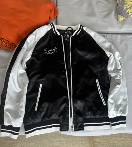 Jaqueta masculina preta 