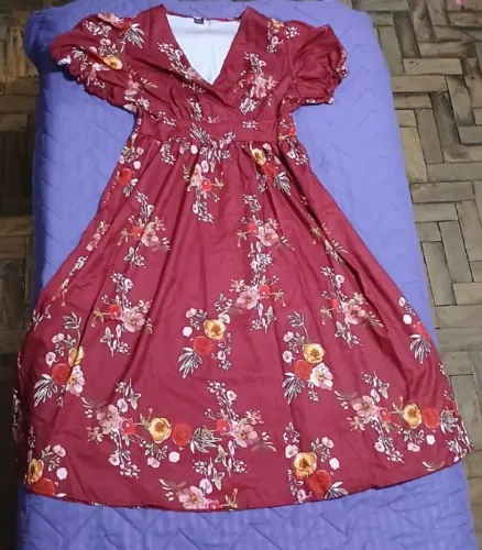 BRECHÓ Vestido florido SHEIN tamanho G 