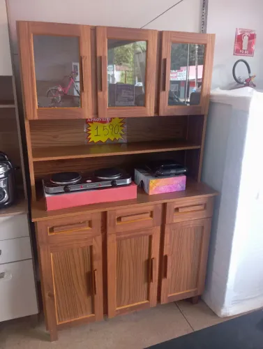 Armário de Cozinha Madeira novo