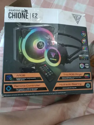 Ventilador para computador E 2 120R vou líquido Cooler