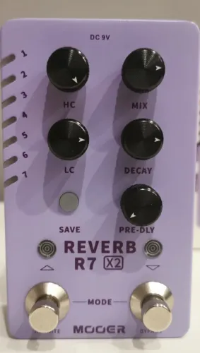 Pedal Reverb Mooer x2 r7