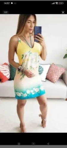 Vestido FARM veste M e P