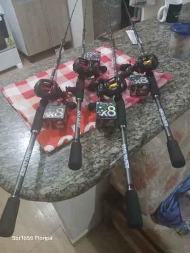 Kit de pesca selena carretilha (unitario)