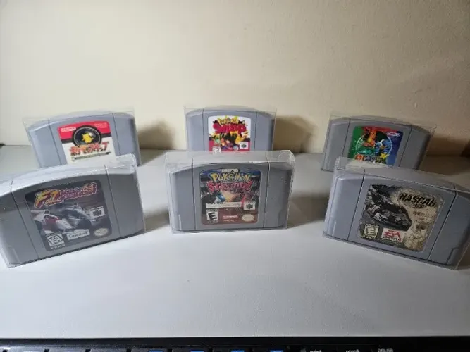 Lote Jogos Nintendo 64 - Valores Individuais na Descrição