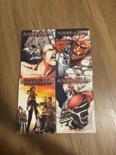 mangas atack on titan
