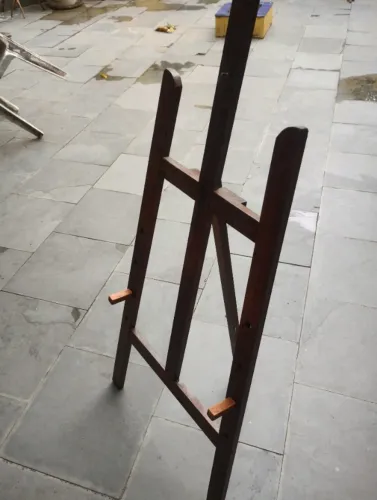 Cavalete Pintura de Chão Madeira (Leia todo o anúncio)