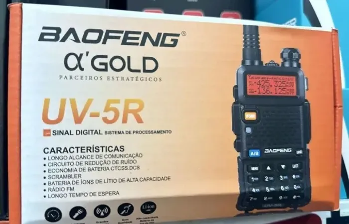 Promoção: UV-5R Rádio Comunicador Baofeng UV-5R