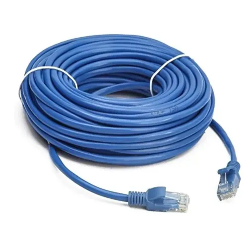 Cabo de Rede RJ45 Cat5e 30 Metros Azul (Novo)