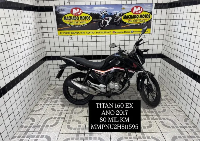 Titan 160 EX,ano 2017
