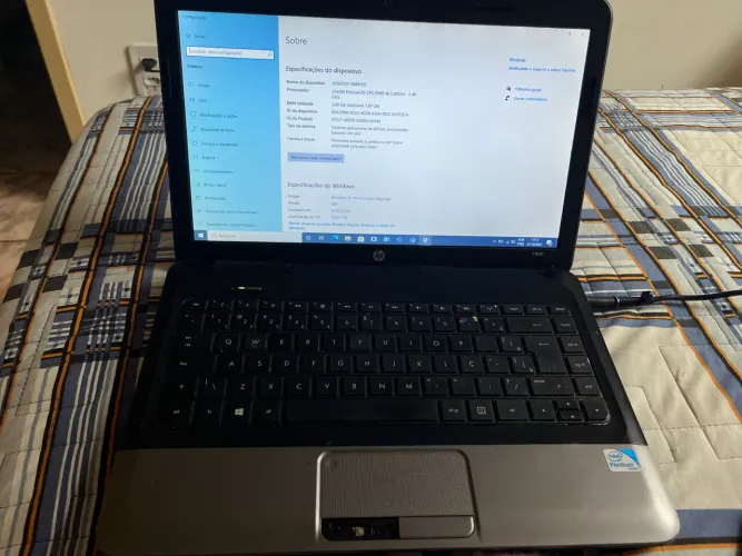 Notebook HP 1000 Intel Pentium 2GB RAM 256GB