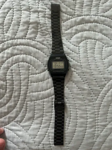 Relógio Casio Vintage Unissex Digital Preto - B640wb-1adf