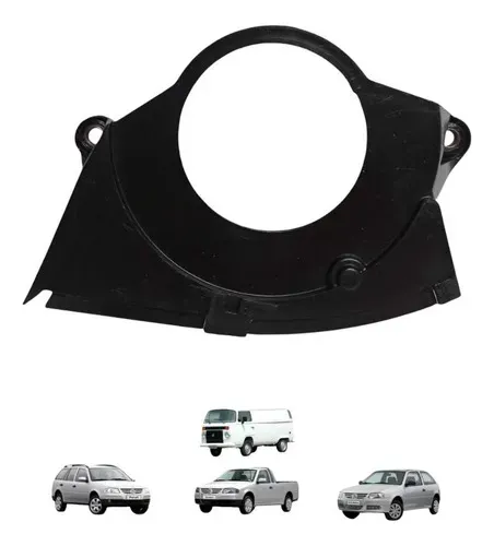 Capa Inferior Correia Dentada Vw Gol Parati Saveiro Kombi 
