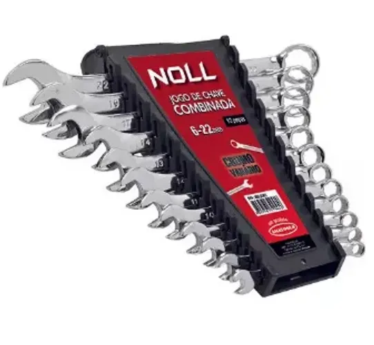 Kit Jogo De Chaves Combinadas Noll Com 12 Peças - 6 A 22mm z1444