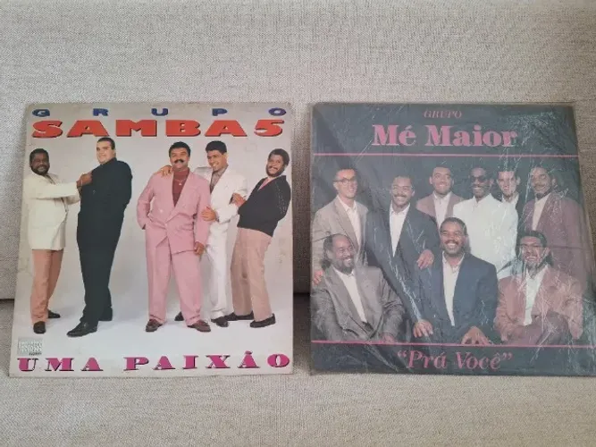 Vinil - Grupo Samba 5 e Grupo Mé Maior