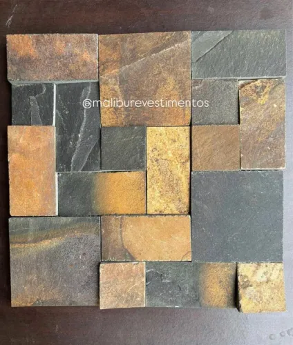 Revestimento em Pedra Natural - pedra ferro 