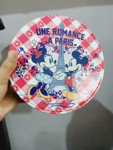 Lata Decorativa Mickey e Minnie Paris