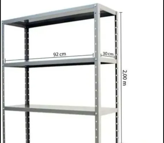 ESTANTES DE AÇO NOVA 0,30X0,92X200