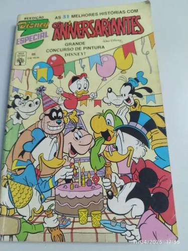 Disney Especial Reedição OS Aniversariantes #66