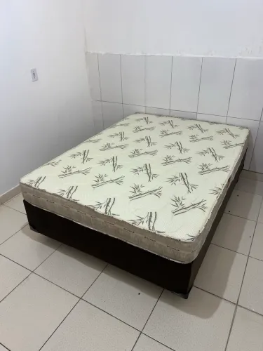 Cama box completa com base e colchão d33