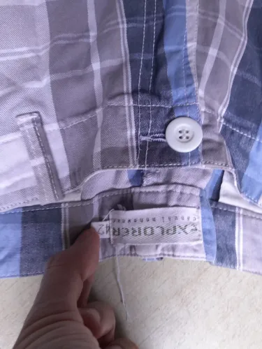 bermuda cargo Masculina azul tam 44