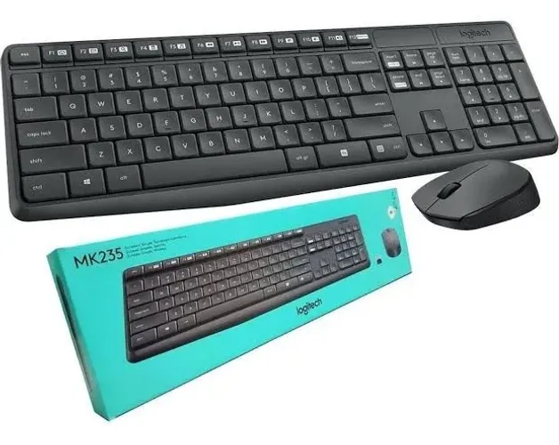 Teclado e Mouse sem fio Logitech