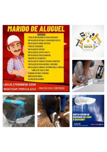 HANDYMAN - SERVIÇOS DE ELTRICISTA E ENCANADOR E OUTROS.