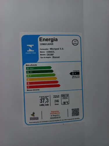 Freezer Vertical Consul