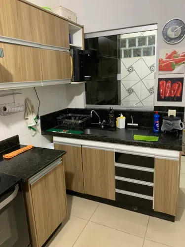 Armário de cozinha planejado 100% MDF adaptável para qualquer cozinha 3,900