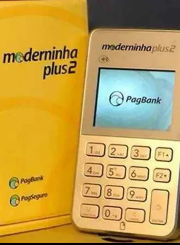 Máquina de Cartão Moderninha Plus 2 PagBank