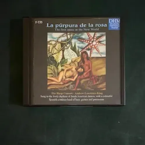 CD Duplo The Harp Consort e Andrew Lawrence-King: La Púrpura de La Rosa (Made in the EU)
