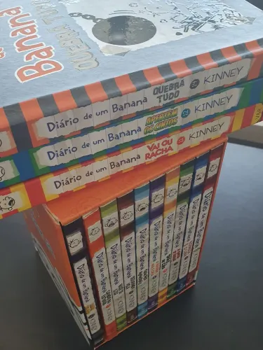 Coleção Jeff Kinney - Diário de um Banana - Completo! Imperdível!