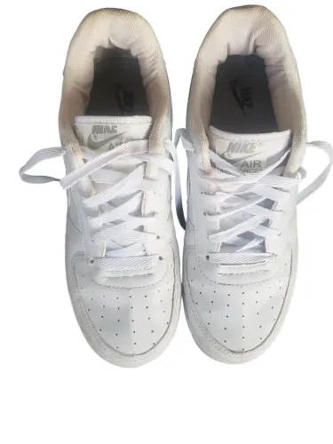 Tênis Nike Air Force 1 Branco em couro