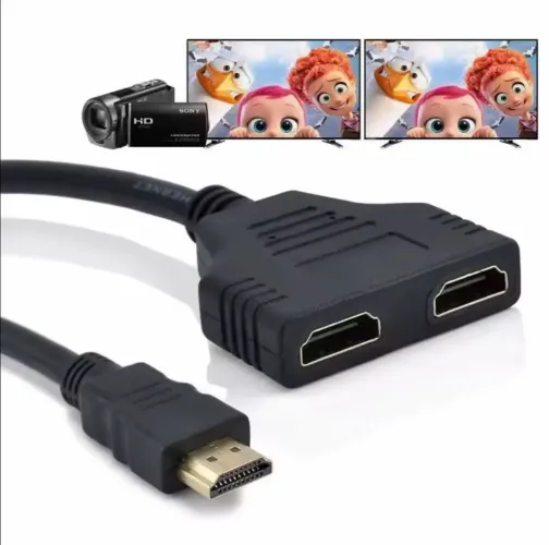 Divisor HDMI 1x2 - Distribui sinal para 2 TVs