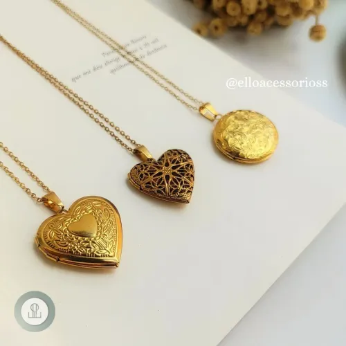 Colar Relicário Dia Das Mães